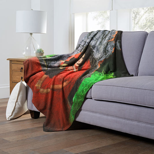 Beetlejuice Here Lies Beetlejuice Throw Blanket 50"x60"