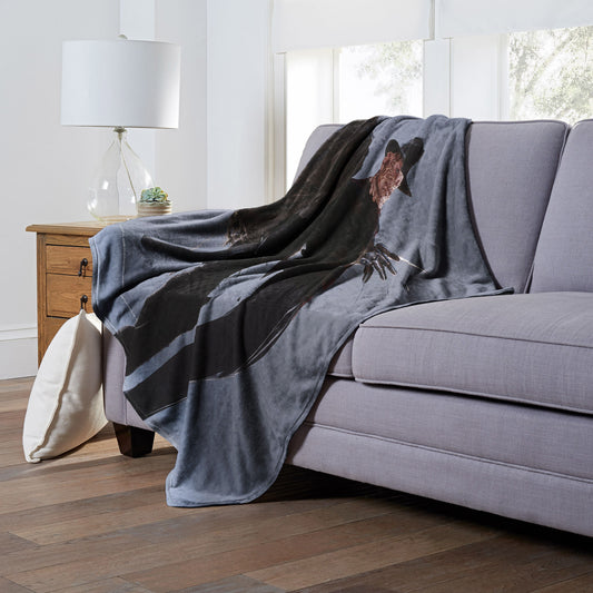 Freddy vs Jason Back to Back Throw Blanket 50"x60"