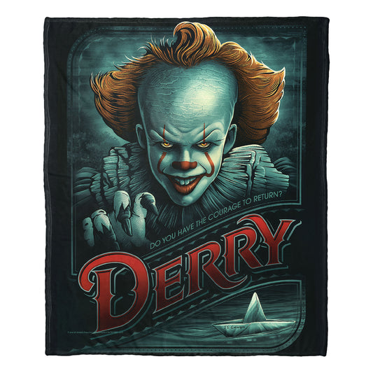 IT 2 Do You Have the Courage Throw Blanket 50"x60"