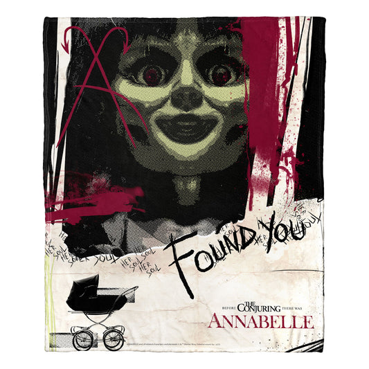Annabelle, Poster Throw Blanket 50"x60"
