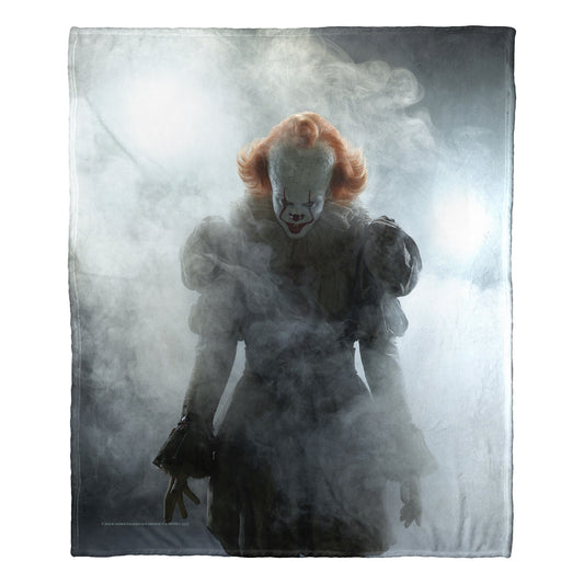 IT 2 Smokey Clown Throw Blanket 50"x60"