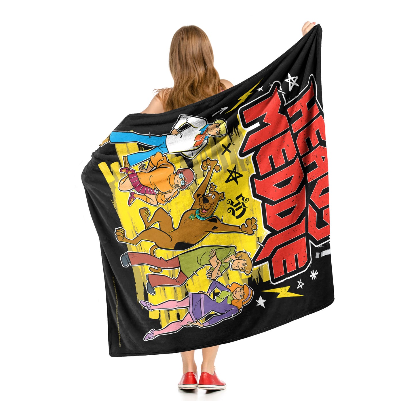 Scooby Doo, Heavy Meddle Throw Blanket 50"x60"