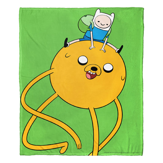 Adventure Time, Taking A Ride Throw Blanket 50"x60"