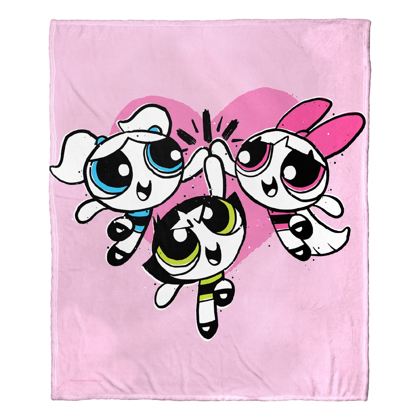 POWERPUFF GIRLS, Power Puff together, Silk Touch Throw Blanket, 50"x60"