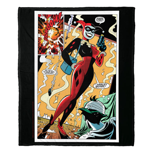 DC Comics Batman "Villainous Origins" Throw Blanket 50"x60"