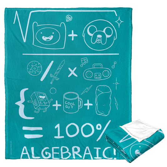 Adventure Time Algebraic Throw Blanket 50"x60"