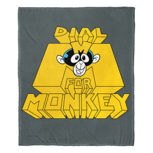Cartoon Network's Dexter's Laboratory Dial M for Monkey Throw Blanket 50"x60"