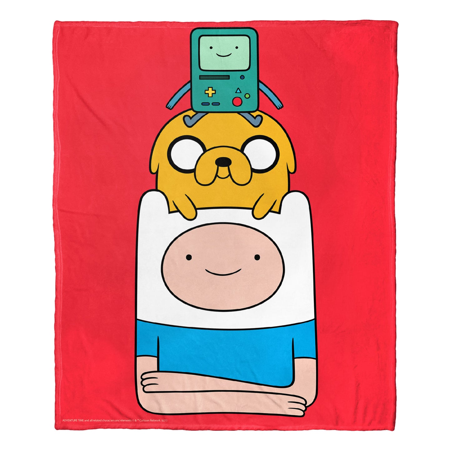 Adventure Time, Super Stack Throw Blanket 50"x60"
