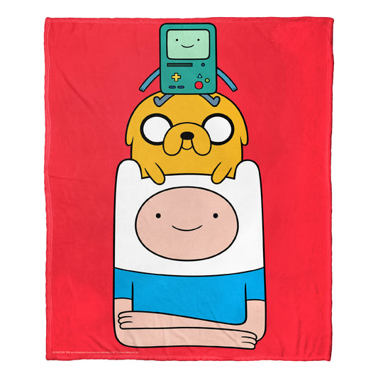 Adventure Time, Super Stack Throw Blanket 50"x60"