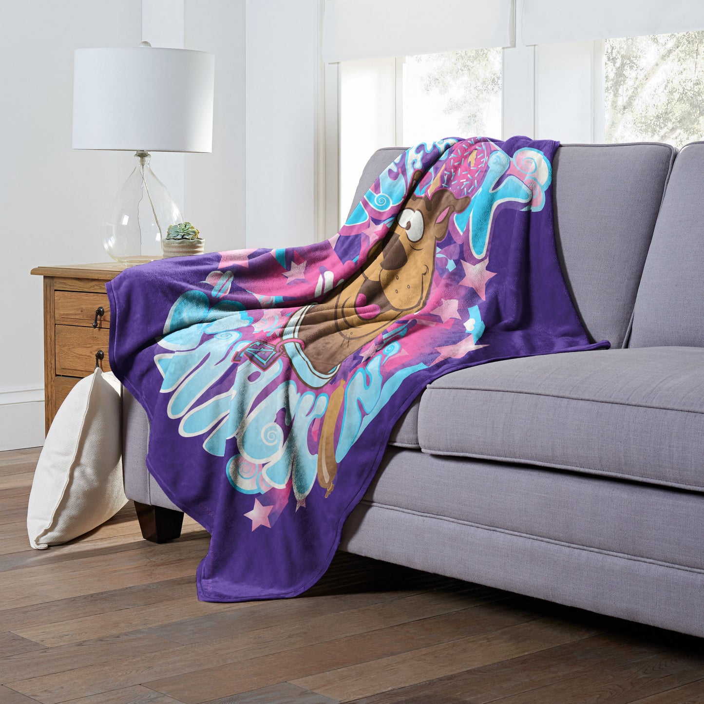 Scooby Doo, Keep Snackin' Throw Blanket 50"x60"