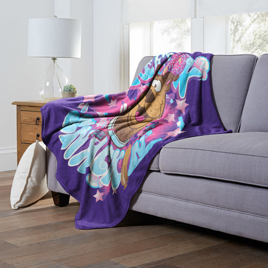 Scooby Doo, Keep Snackin' Throw Blanket 50"x60"