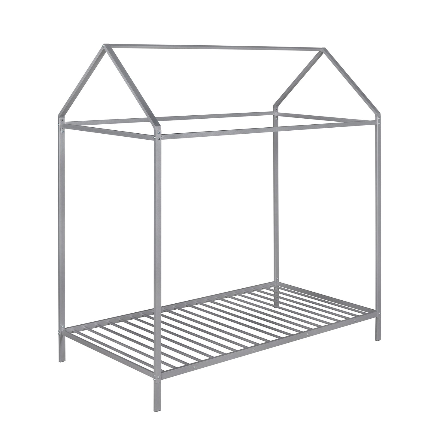 Kids House Style Canopy Twin Bed