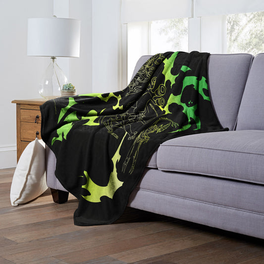 Cartoon Network's Ben 10 Aleins to the Rescue Throw Blanket 50"x60"