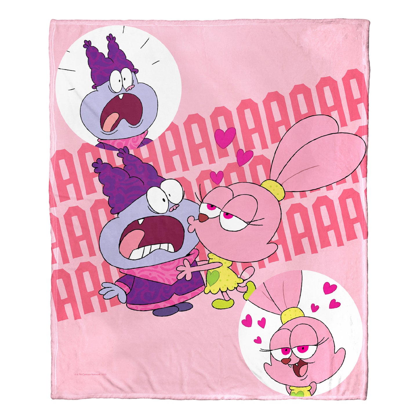 Cartoon Network's Chowder I'm Not Your Boyfriend Throw Blanket 50"x60"
