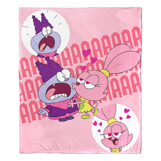 Cartoon Network's Chowder I'm Not Your Boyfriend Throw Blanket 50"x60"