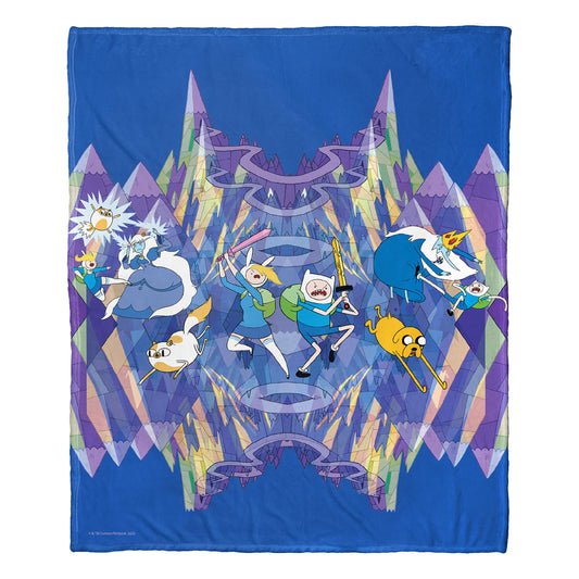 Adventure Time Parallel Universe Throw Blanket 50"x60"