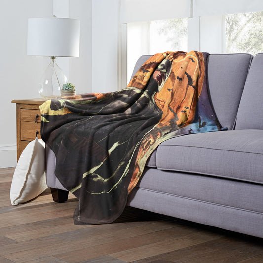 DC Batman, Castle Guardian Throw Blanket 50"x60"