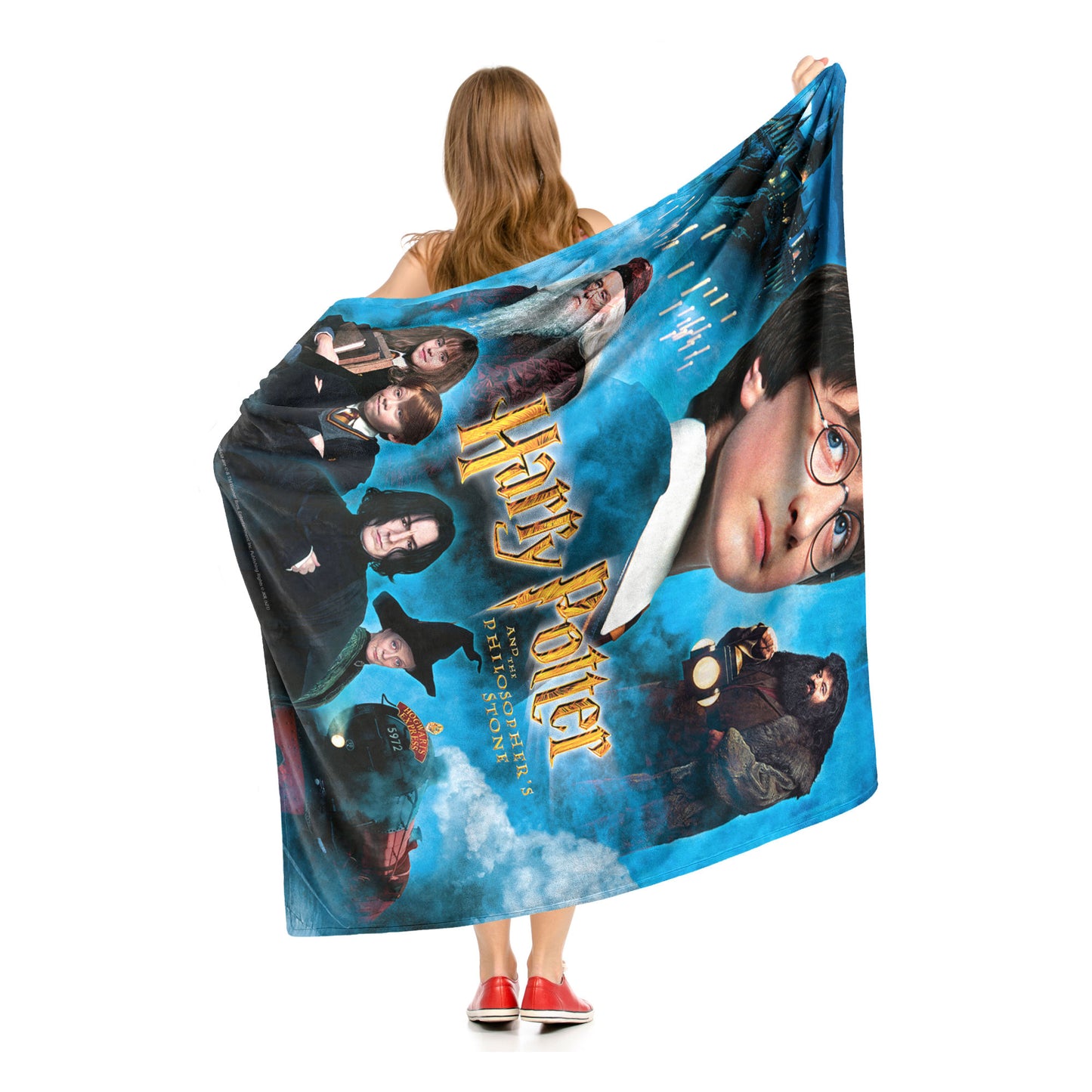 Harry Potter, Philosopher's Stone Throw Blanket 50"x60"