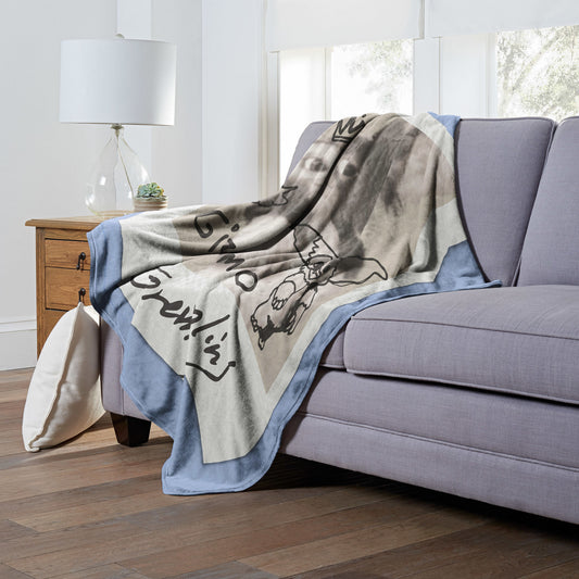 Gremlins, Signed By Gizmo Throw Blanket 50"x60"