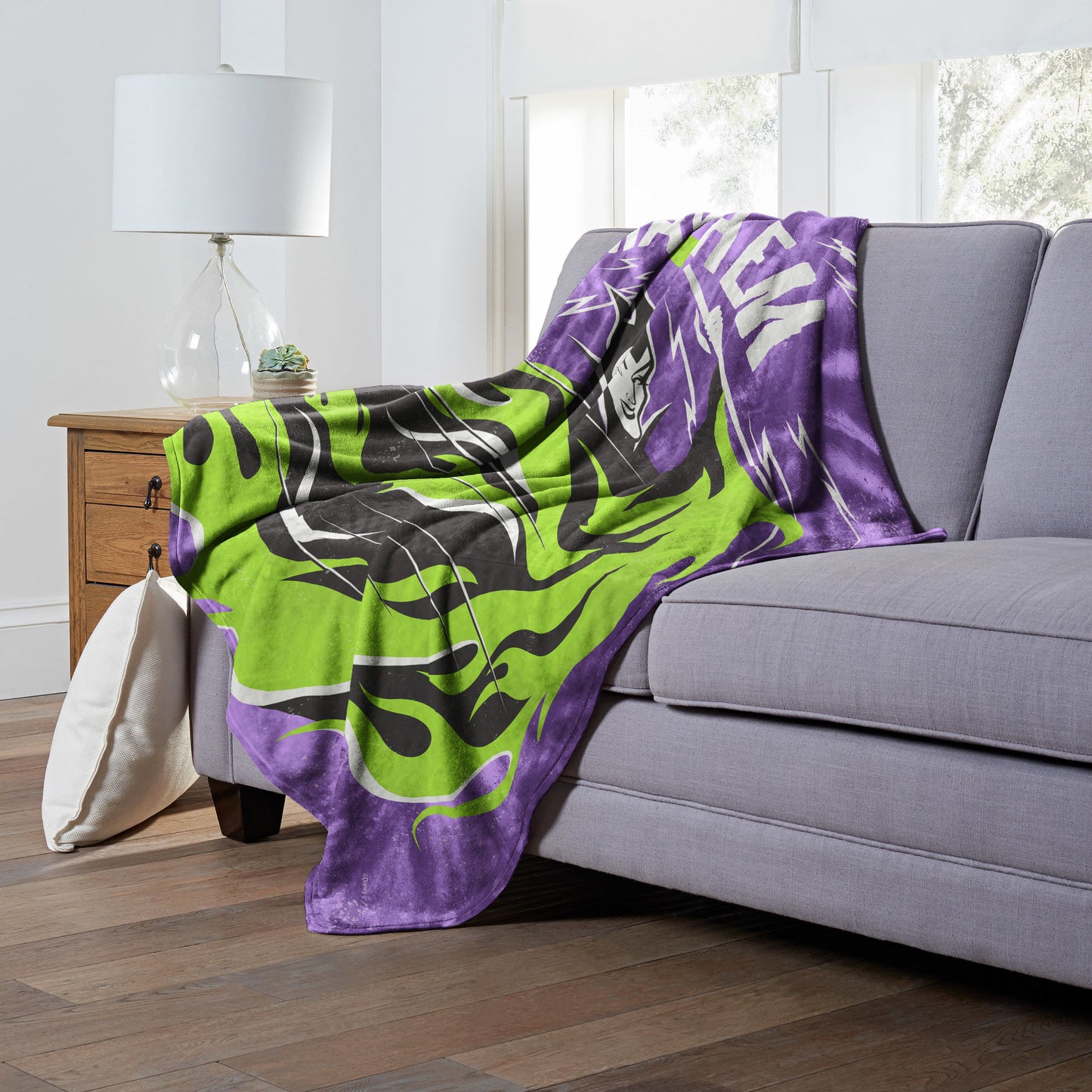 Disney Villains "Maleficent Mayhem" Silk Touch Throw Blanket, 50"x60"