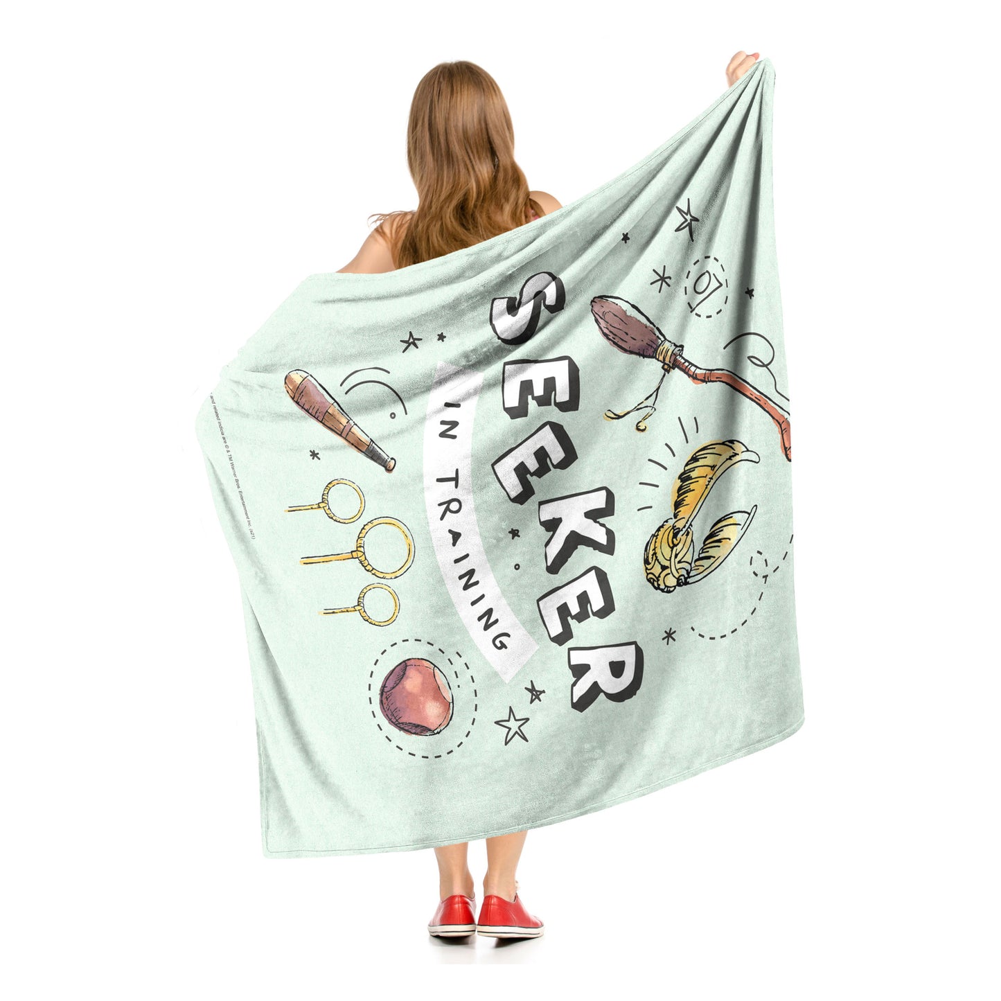 Harry Potter, Seeker in Training Throw Blanket 50"x60"