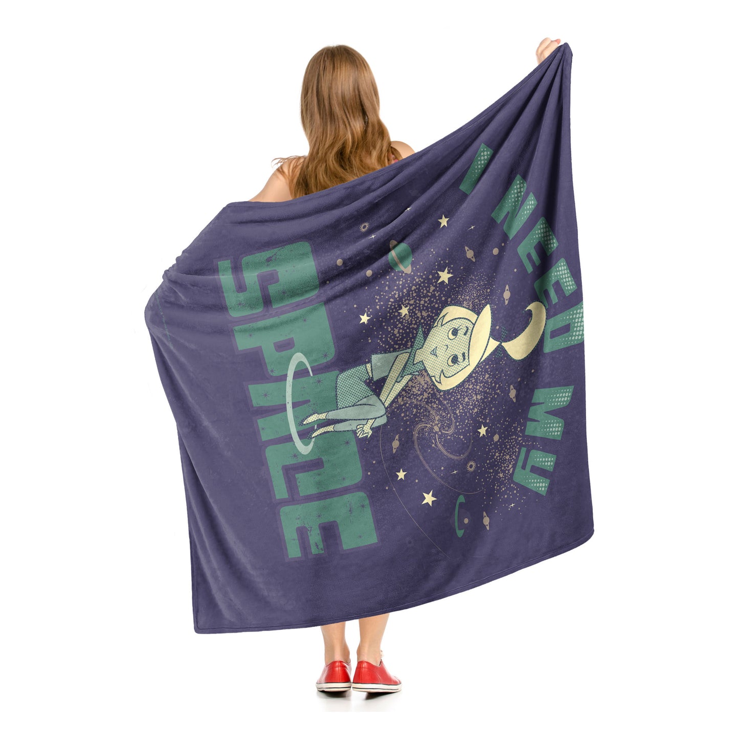 The Jetsons, I Need My Space Throw Blanket 50"x60"