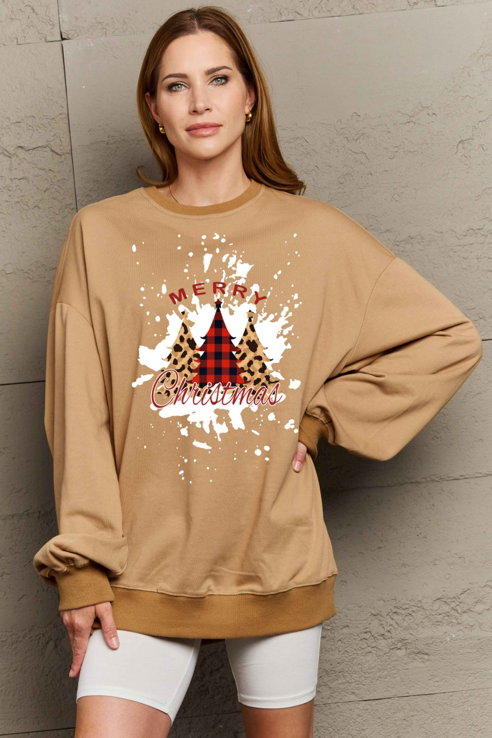 MERRY CHRISTMAS Graphic Sweatshirt