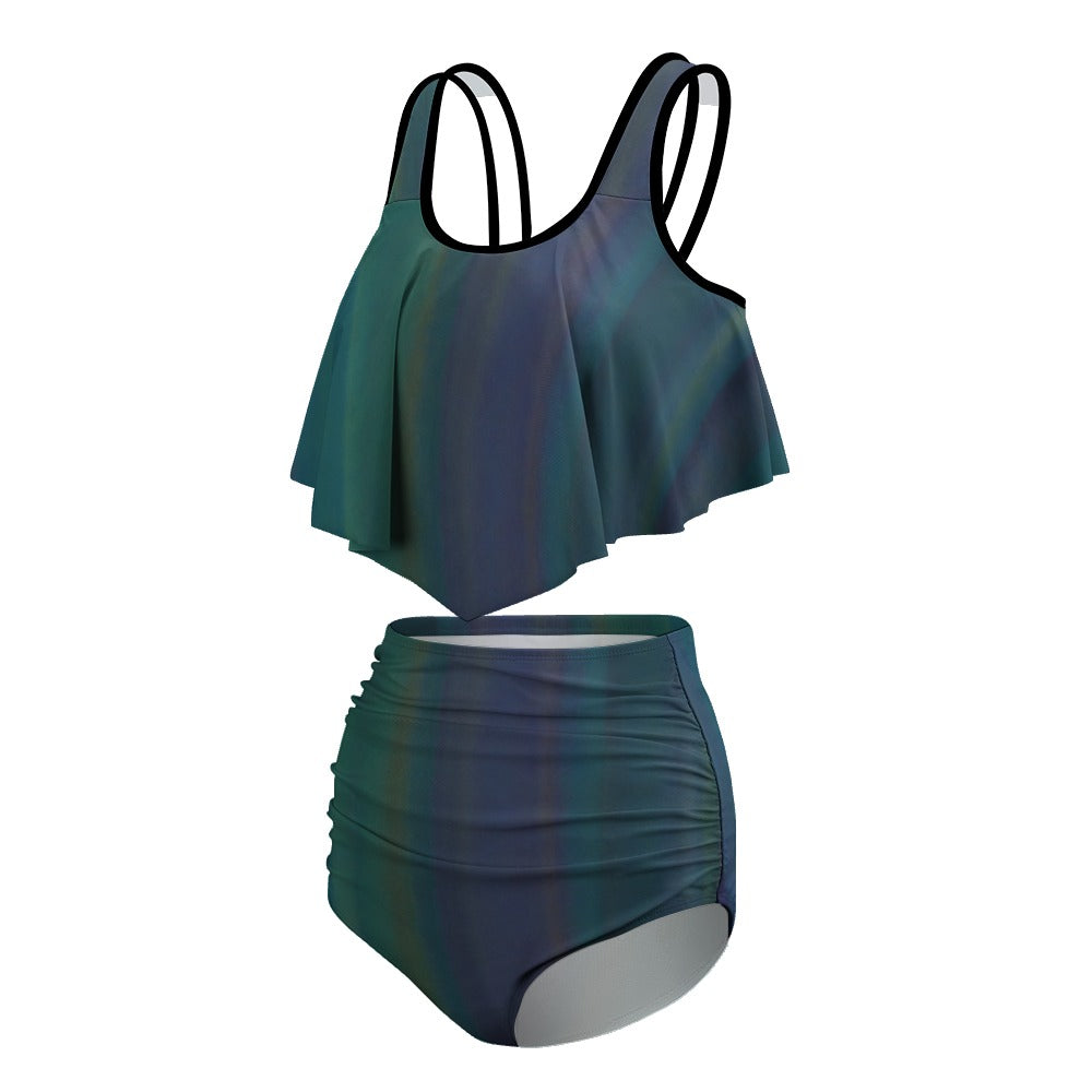 Women's Stretchy Multicolor Bikini Swimsuits