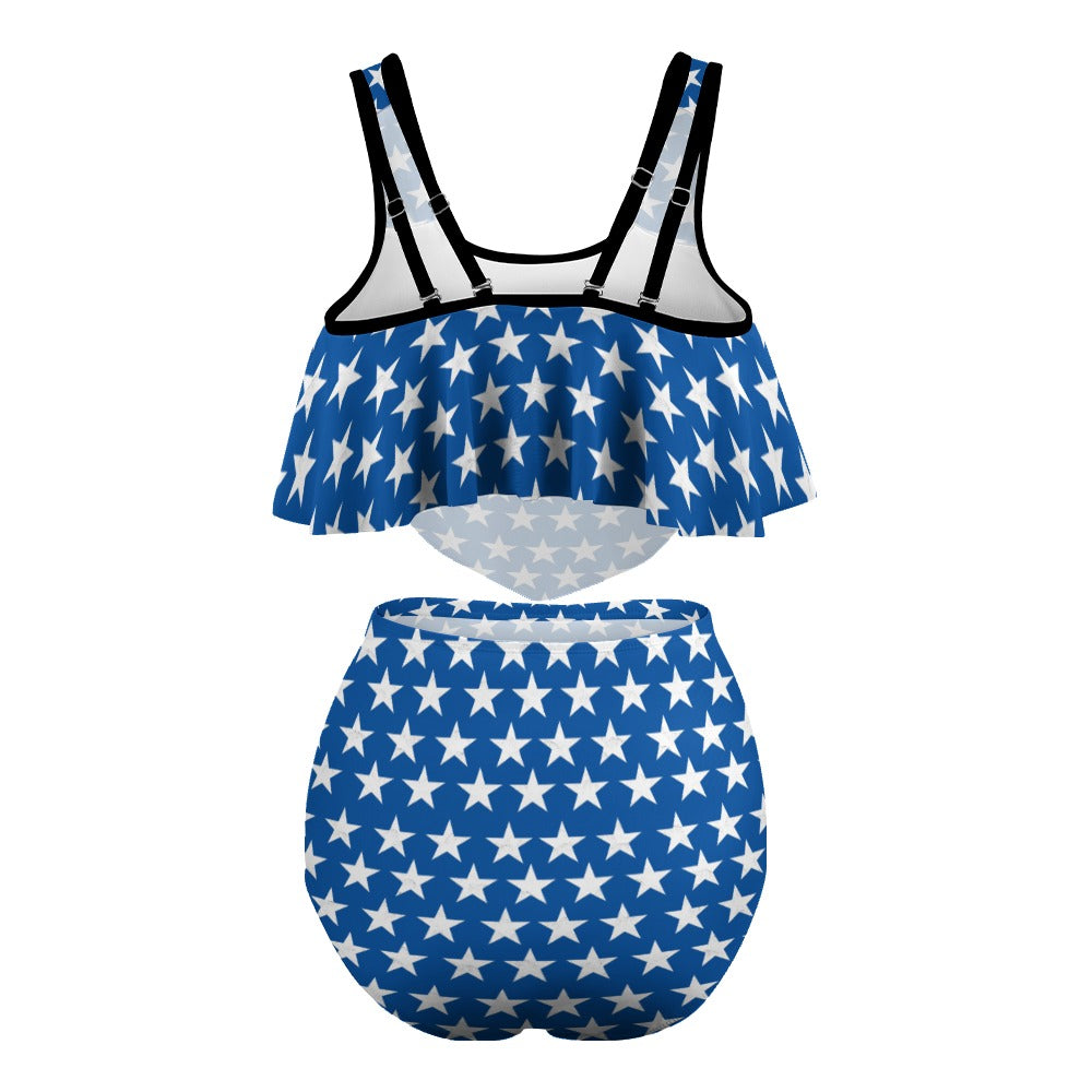 Women's Stretchy 4th of July Bikini Swimsuits