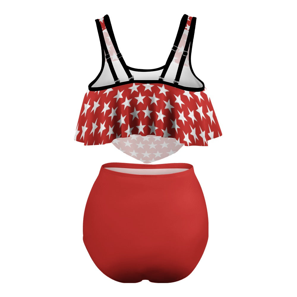 Women's Stretchy 4th of July Bikini Swimsuits