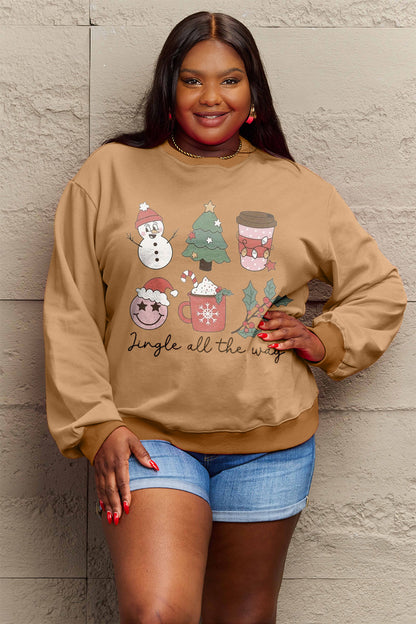 JINGLE ALL THE WAY Long Sleeve Sweatshirt