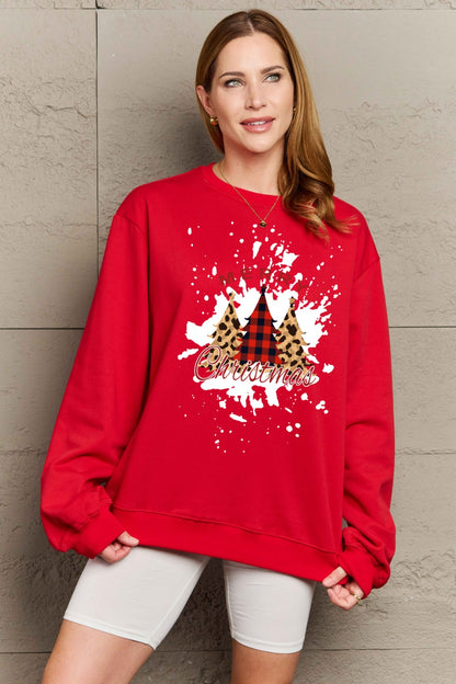 MERRY CHRISTMAS Graphic Sweatshirt