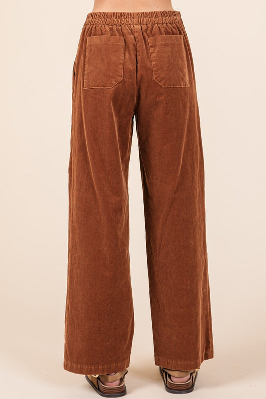 Corduroy Back Pants