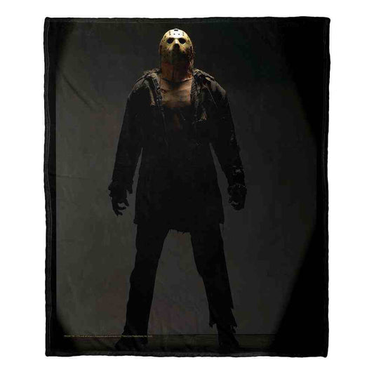 Friday the 13th Here He Comes Throw Blanket 50"x60"