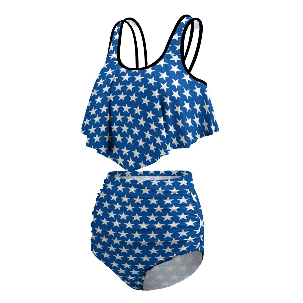 Women's Stretchy 4th of July Bikini Swimsuits