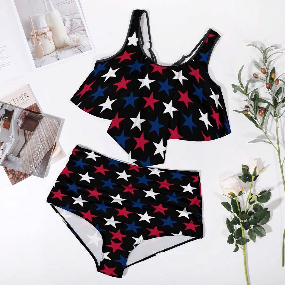 Women's 2-Piece 4th of July Plus Bikinis