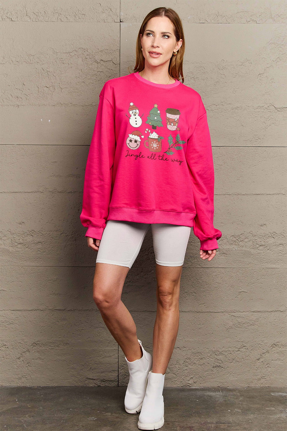 JINGLE ALL THE WAY Long Sleeve Sweatshirt