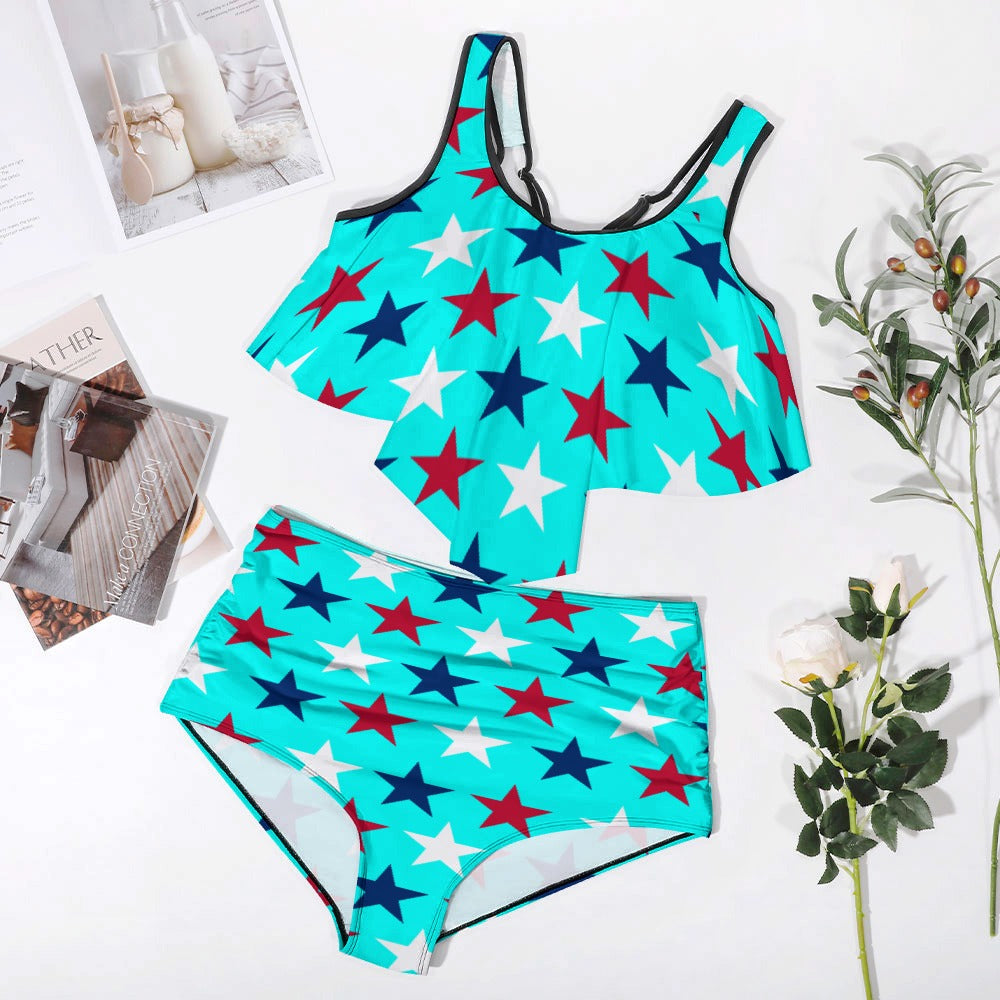 Women's 2-Piece 4th of July Plus Bikinis