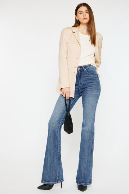 High Waist Flare Jeans