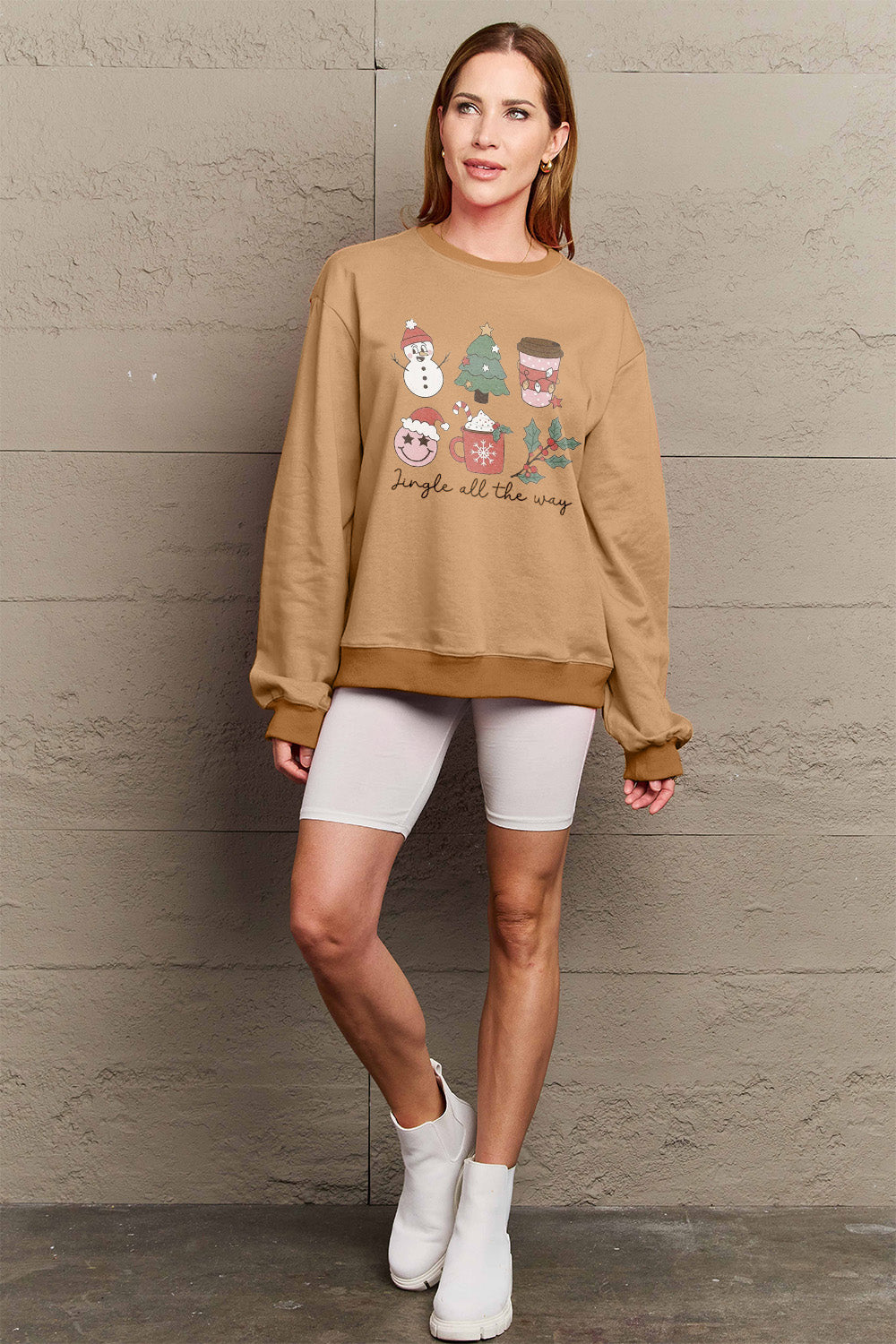 JINGLE ALL THE WAY Long Sleeve Sweatshirt