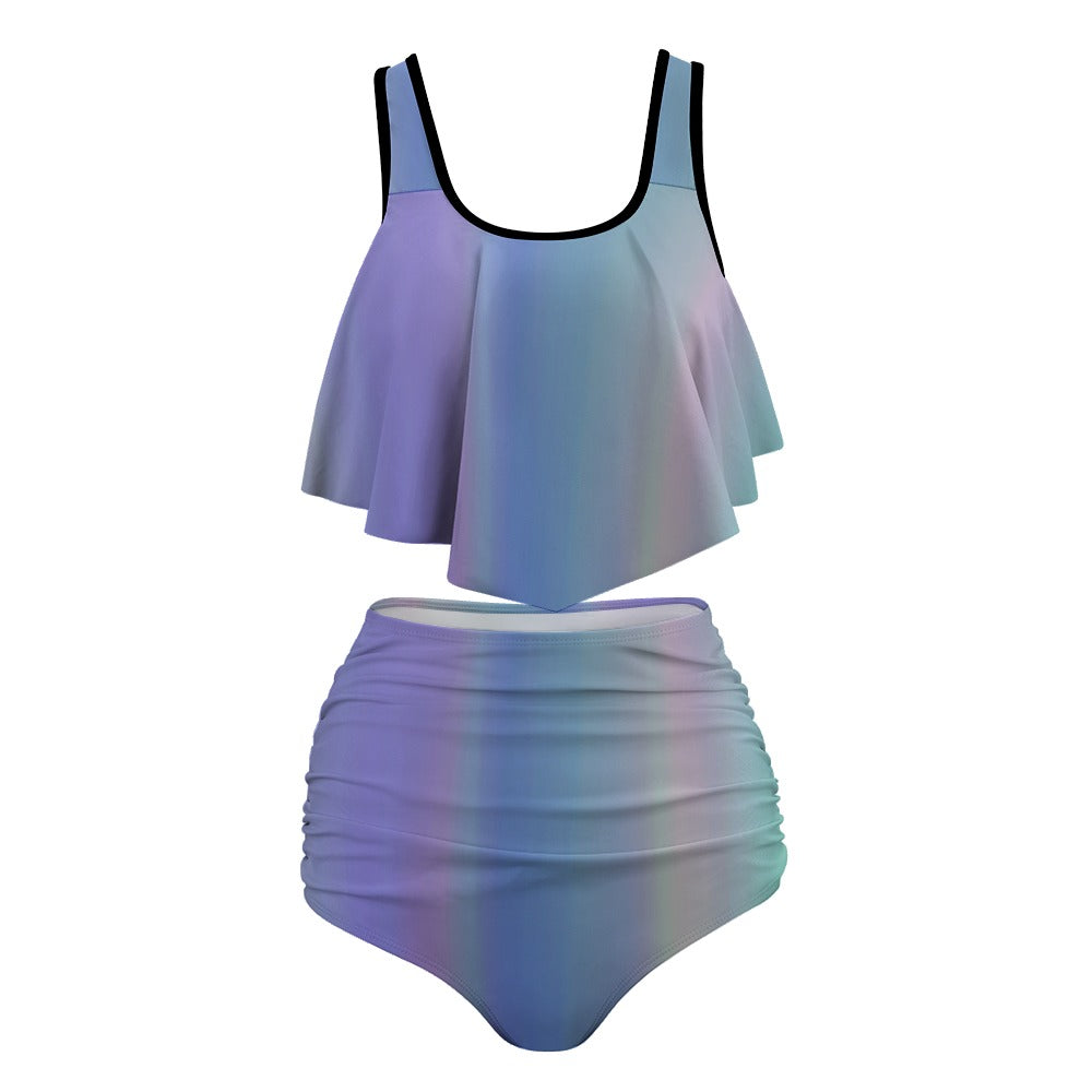 Women's Stretchy Multicolor Bikini Swimsuits