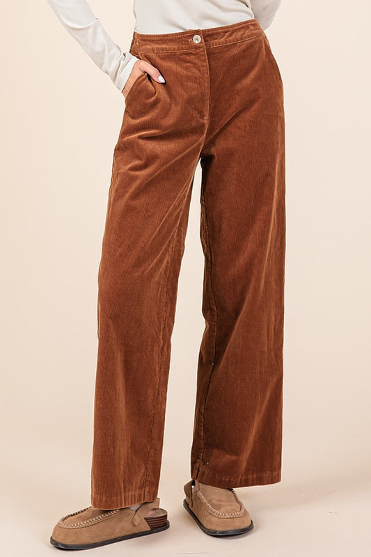 Corduroy Back Pants