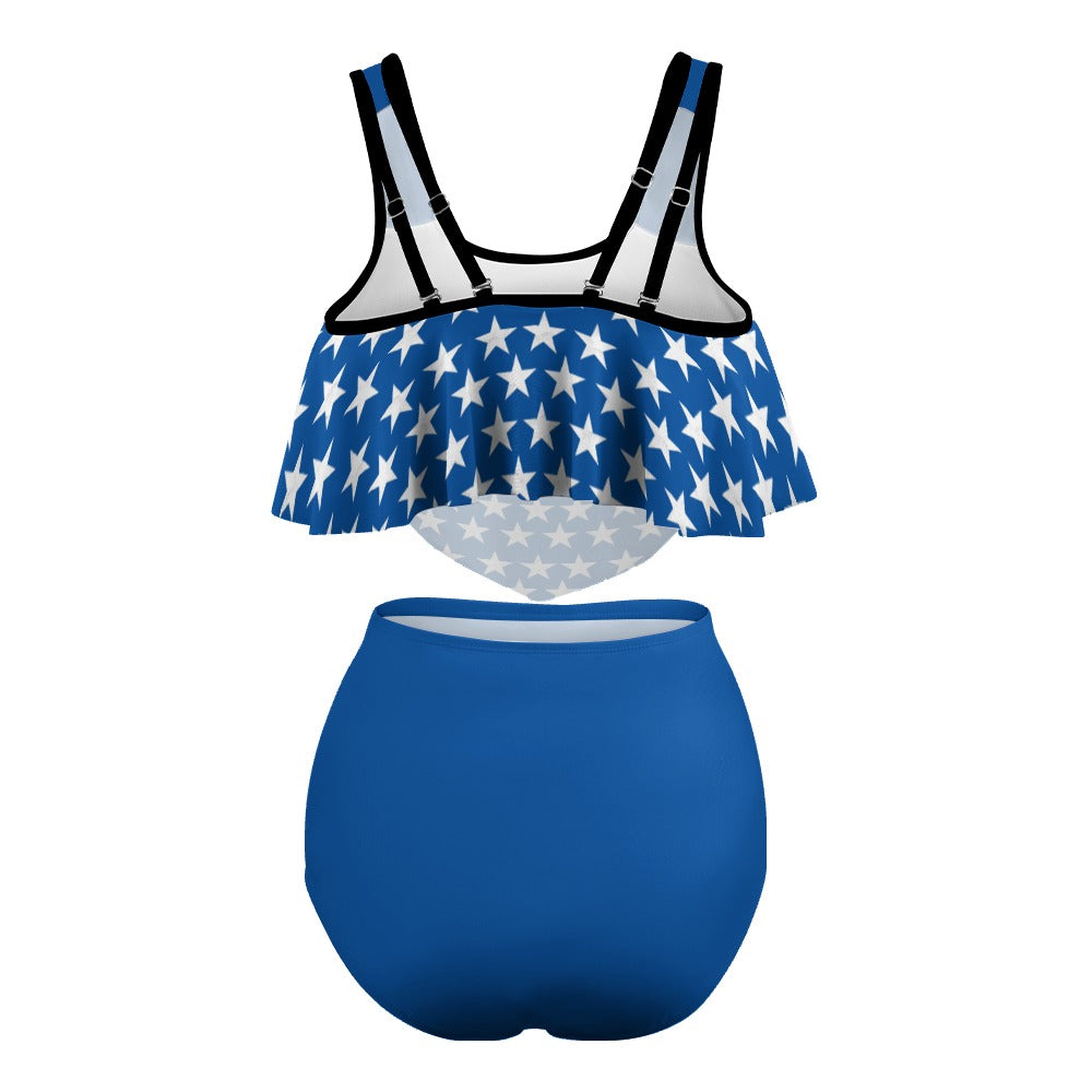 Women's Stretchy 4th of July Bikini Swimsuits