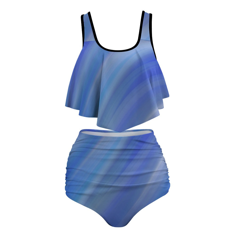 Women's Stretchy Multicolor Bikini Swimsuits