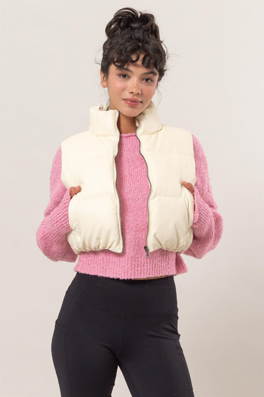Pocketed Solid Vest