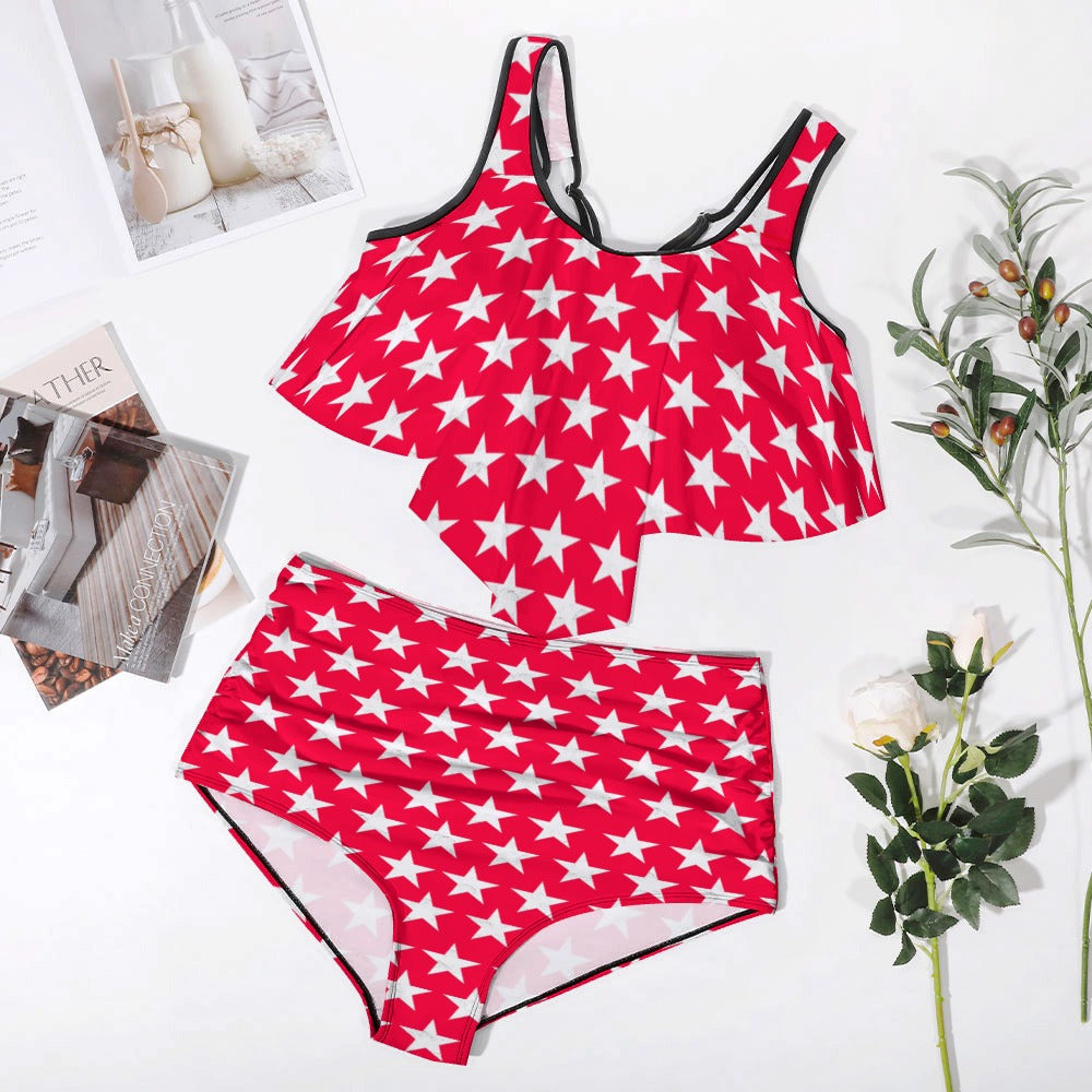 Women's 2-Piece 4th of July Plus Bikinis
