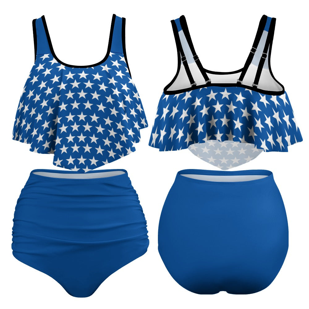 Women's Stretchy 4th of July Bikini Swimsuits