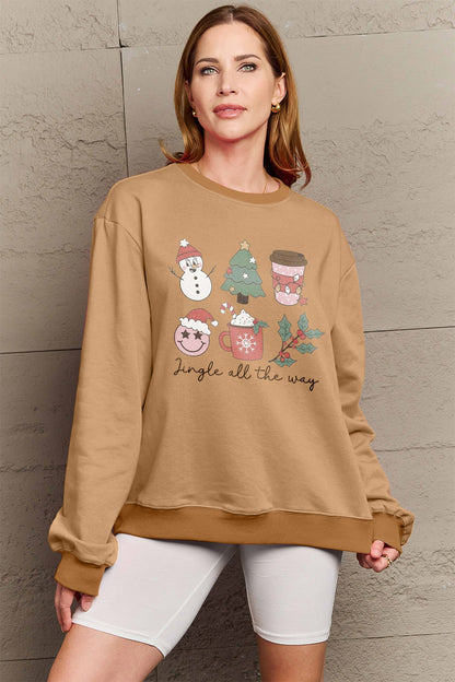 JINGLE ALL THE WAY Long Sleeve Sweatshirt