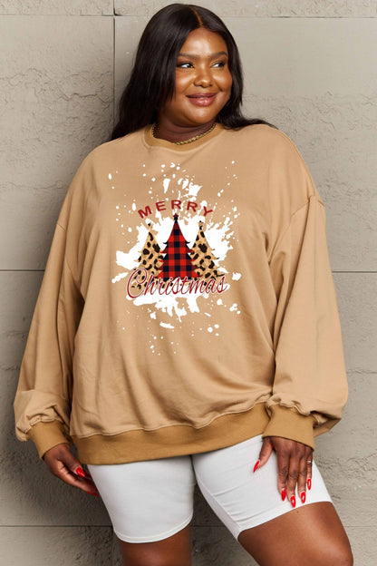 MERRY CHRISTMAS Graphic Sweatshirt