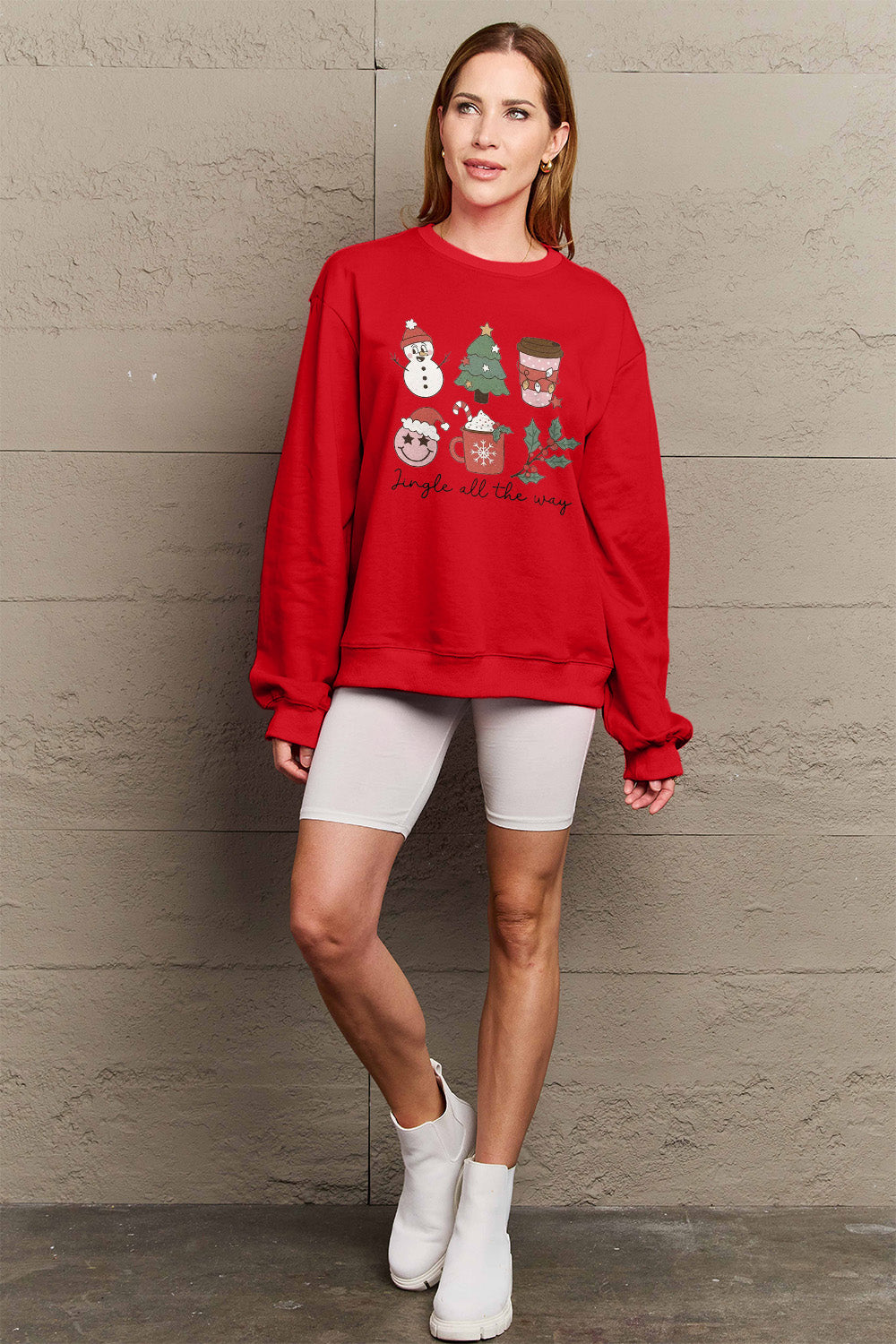 JINGLE ALL THE WAY Long Sleeve Sweatshirt